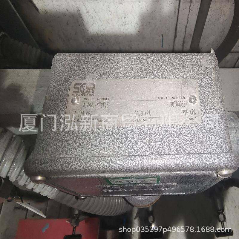 414841-SF9XQ3435200-SF9SD5索尔SOR压力开关