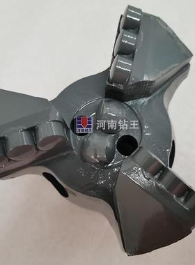 φ94113133153三翼金刚石钻头PDC复合片内凹取芯钻头