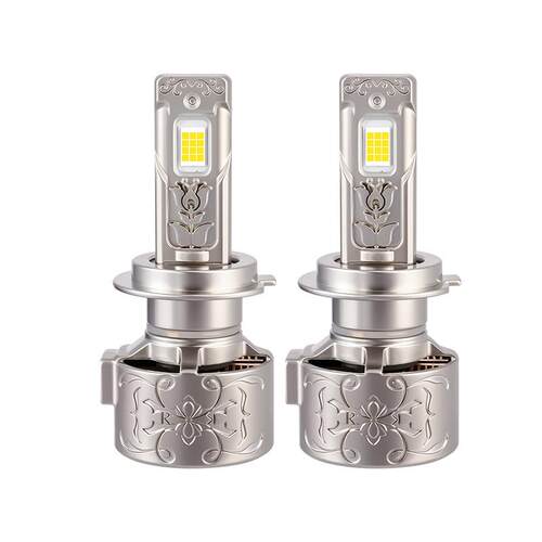 适用汽车led大灯改装H4H7远近光一体超亮灯泡大功率led车灯