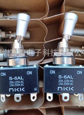 NKKS-6ALS6ALNKK摇头开关两挡(ON-ON)带自锁S6BS6BWS-6AL
