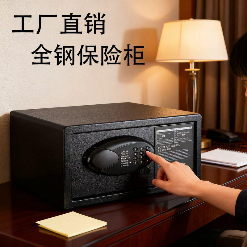 家用小型保险柜防盗隐形入墙迷你密码保险柜酒店宾馆保险柜