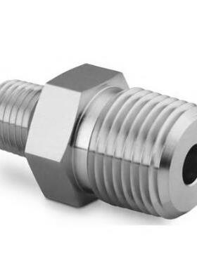 世伟洛克SS-8-HRN-4不锈钢螺纹管六角外螺纹接头1/2in.NPT外螺纹