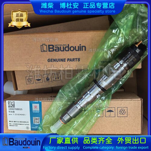 潍柴12M33博杜安16M33原厂Baudouin喷油器1006708915