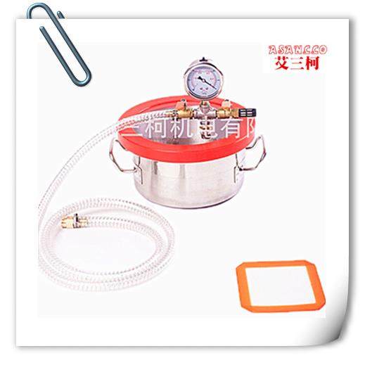 1.5加仑出口真空脱泡桶AB胶去泡真空罐稳定木固化处理,机械设备,其他机械设备,淘宝优惠券,粉丝福利购,淘宝优惠卷