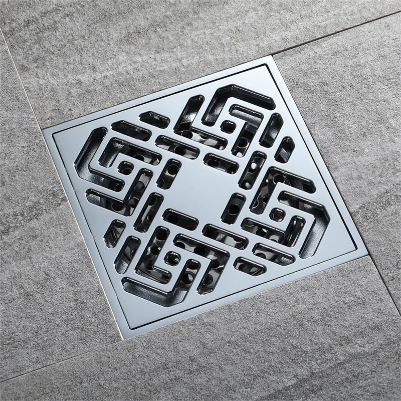 HIDEEP铜地漏防虫防返水大流量浴室防臭地漏地漏厂家地漏批发