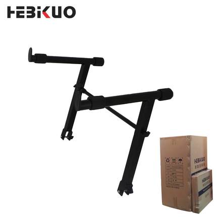 单管X型琴架电钢琴加高架双管电子琴键盘通用加高双层支架琴架