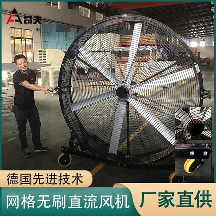 立式工业风扇2米超大直径大风量低噪音现货供应移动大风扇