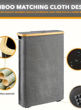 超大卫生U+057纸卷纳纸收纳篮布艺纸瓶巾筒收废纳篓品矿泉水收筐