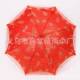 婚庆绣花花色娘伞55 8k大红蕾丝JXX边雨伞凤新凰羽毛结婚雨伞