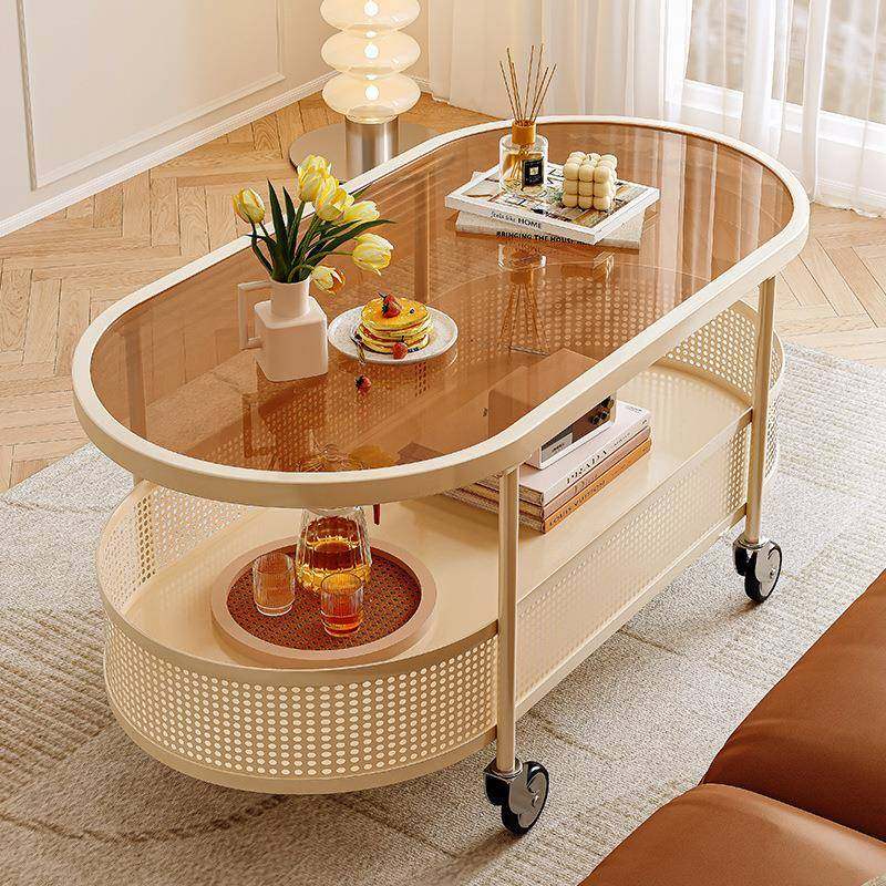 边几可移动玻璃茶几小户型客厅家用沙发边柜侧边柜简约现代小推车,节庆用品/礼品,新娘配件,淘宝优惠券,粉丝福利购,淘宝优惠卷