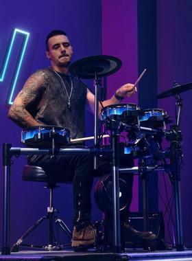 Donner唐农电子鼓架子鼓家用初学者专业智控光感电鼓BackBeat