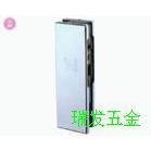 玻璃门夹闭门器地弹簧玻璃门五金配件门夹直夹曲夹锁夹钢