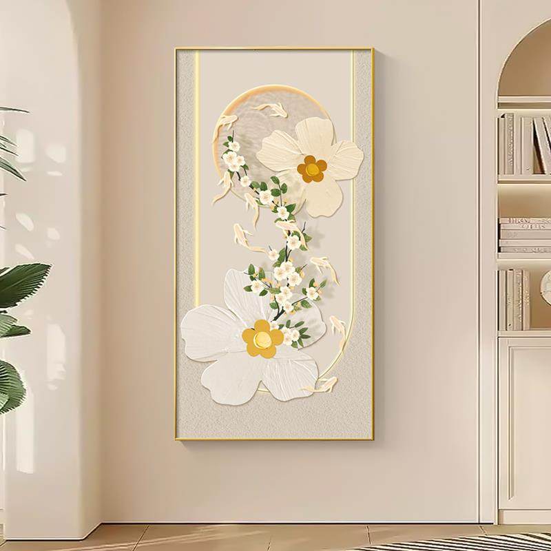 入户玄关装饰画奶油风现代简约小清新客厅走廊过道高级感墙壁挂画,鲜花速递/花卉仿真/绿植园艺,割草机/草坪机,淘宝优惠券,粉丝福利购,淘宝优惠卷