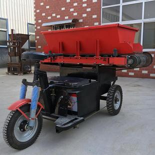 电动混凝土卸料车U型砖预制场用电动三轮卸料车48V楼板卸料车