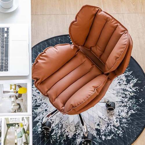 北欧家用电脑椅现代简约学生书桌靠背书房写字椅美甲椅小巧办公椅