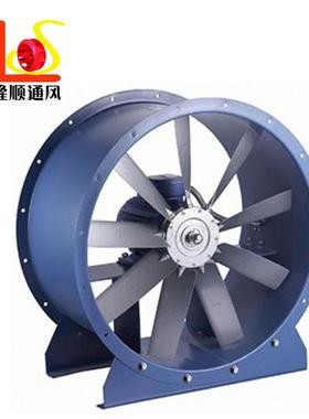 POG型可调式轴流风机反向通风机可调式管道轴流风机防爆风机