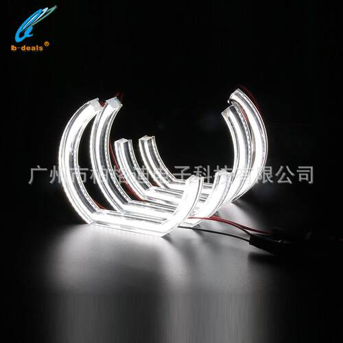 LED水晶C型亚克力天使眼适用宝马E90E87E92F10F30