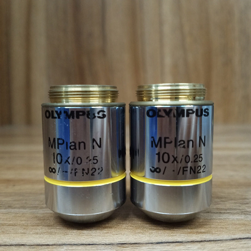 OLYMPUS奥林巴斯MPlanN10X/0.25显微镜明场物镜镜片完好
