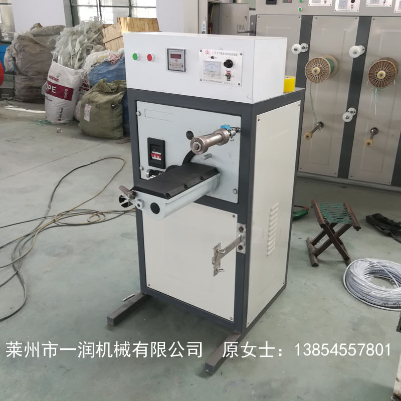 莱州一润牌布条打轴复卷成型机 毛线打轴机