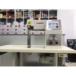 直销YB 325自动上胶后跟压条机省电安全机械设备压缝机