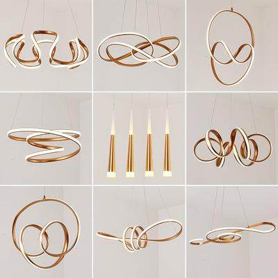 艺术异形吊灯简约现代创意个性店铺吧台前台线条led灯餐厅吊灯饰,3C数码配件,其它配件,淘宝优惠券,粉丝福利购,淘宝优惠卷