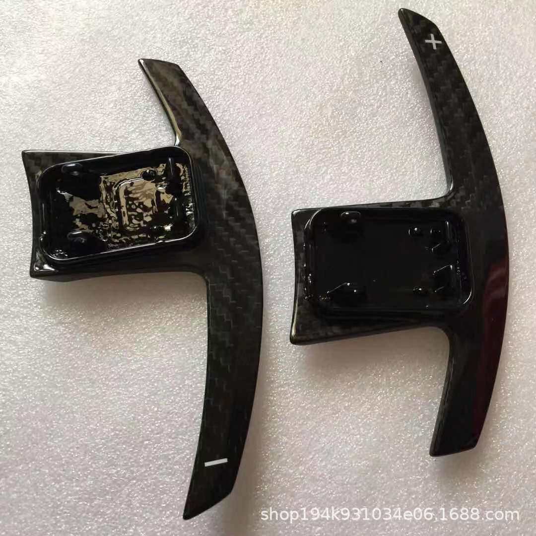 适用于宝马G系列碳纤维方向盘替换拔片干式碳纤维换挡拨片加长拨