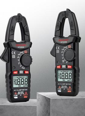 MAYILON麦仪龙HT200AHT200B钳形表小型数字交流钳形表交流200A