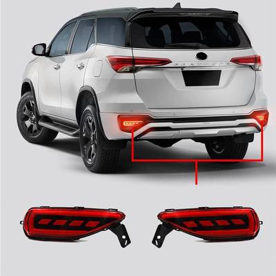YCL适用丰田奔跑者TOYOTAFORTUNER16-25改装后杠包围灯刹车灯