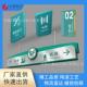 医院科室亚克力门定楼层标方向导示牌商场标牌识牌622导向牌制导