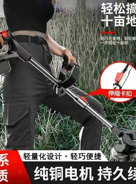 电电动割草机充除电式大功率多RCN功能锂池农用果家园草机打草