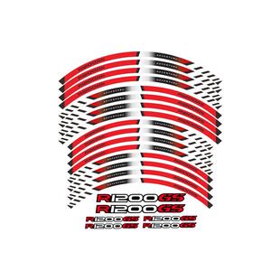 适用宝马于BWS100RR0摩托76057车反光轮毂M贴