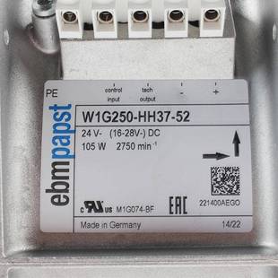 5DCH224V1.3A55励磁轴流散风扇 HH37 W原装 德国口W1G2热5进0