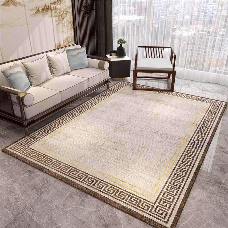 新中式客厅地毯大面积全铺家用客厅轻款新卧室床奢边ULZ毯入户门