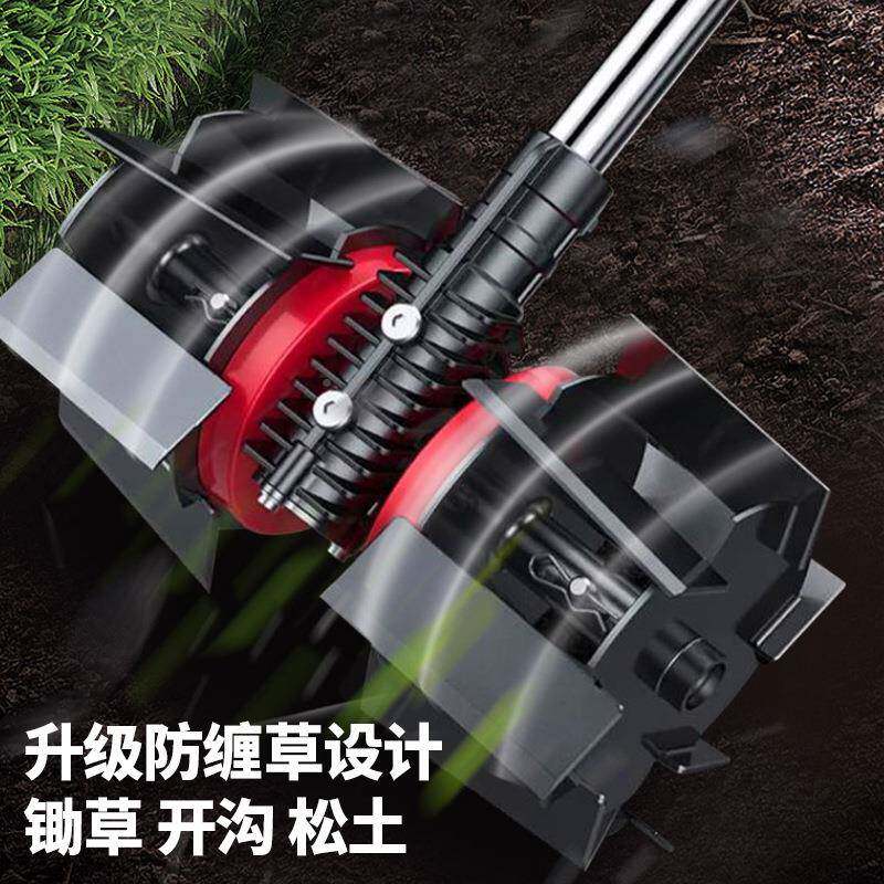 割草机除草件轮松深土轮开耕翻土割灌机新款防缠绕沟齿轮箱OSF配