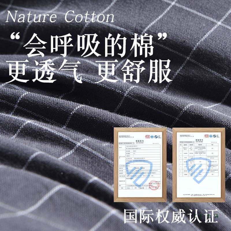 棉质荞麦枕头大宽40*70cm高枕人枕加芯护颈椎加助睡眠男硬成整F99