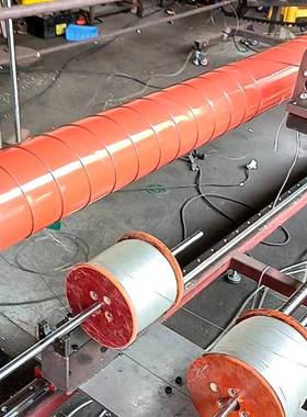 耐高温风管道炉隧干燥机AOC黑色硫风硅胶高温硫化软管优惠高温化