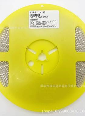 贴片二极管ST圆柱LL41481N41480.5W1/2WLL341206玻璃管