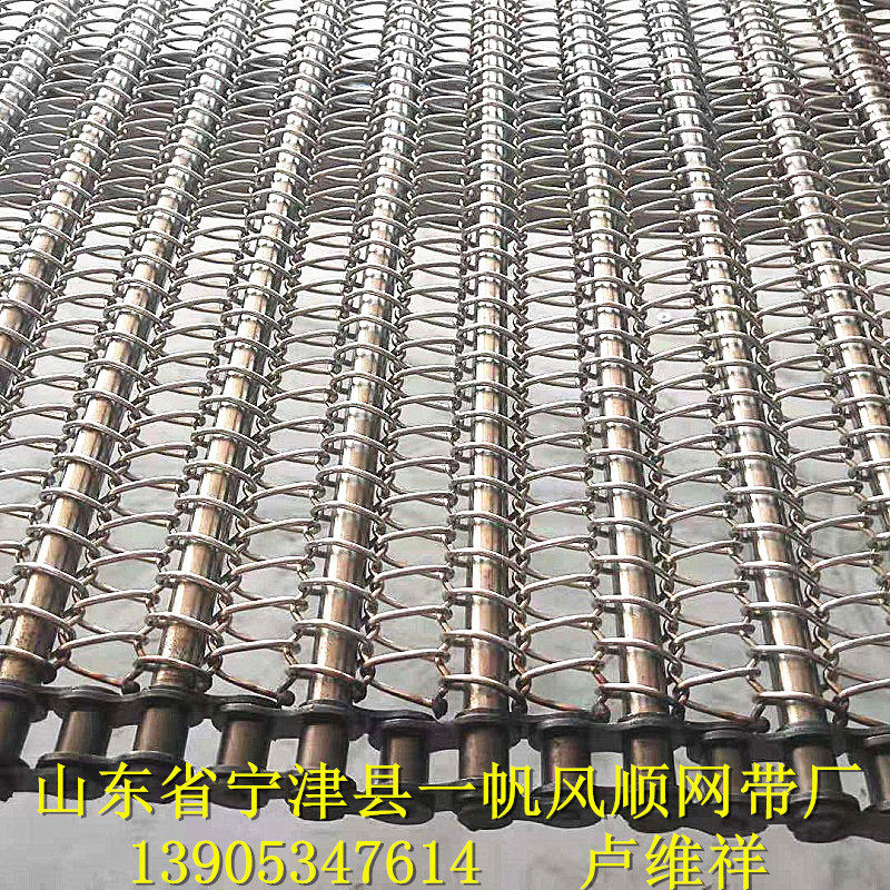 专业生产304不锈钢网带果蔬清洗机网带网链网面平整运行平稳