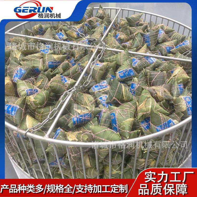全自动立式腊肉粽三角粽子蒸煮锅蒸汽盘管加热压煮粽机