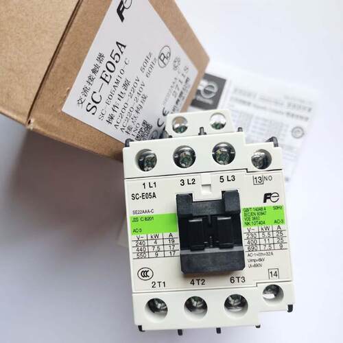 常熟富士交流接触器SC-E05ANONC原装SE22AAACAC220V380V110V