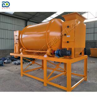 珍珠岩砂浆搅拌机无轴滚筒玻化微珠砂浆拌匀机保温砂浆生产线