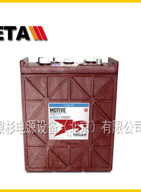 邱健Trojan蓄电池L16H-AC6V43H牵引深循环电动高空作业车