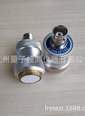 超声探伤直探头0.5MHz-5MHzØ14Ø20超声检测单晶直探头