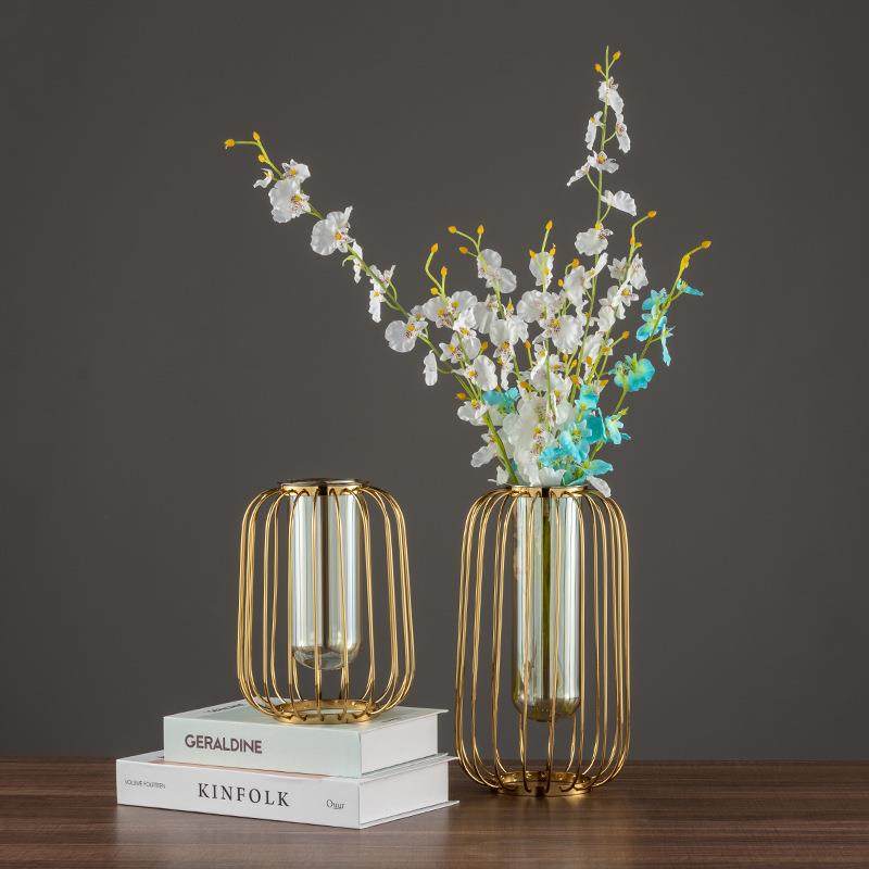 欧式轻奢创意几何金属灯笼花瓶桌面摆件插花仿真花客厅玄关装饰品,纺织面料/辅料/配套,纺织机械配件,淘宝优惠券,粉丝福利购,淘宝优惠卷