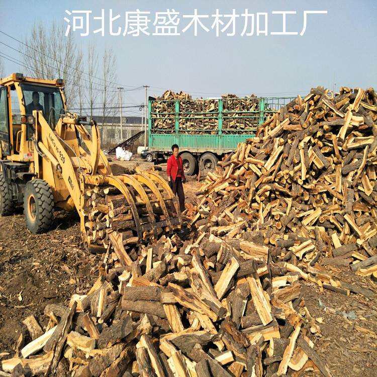 供应烟熏果木劈柴烤牛扒原木色披萨实木耐用圆木耐烧杉木木料