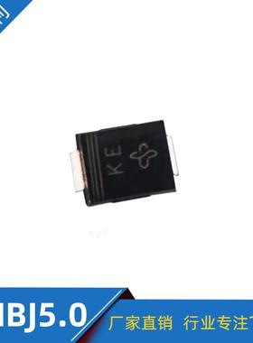 直销贴片SMBJ5.0A/CA瞬变抑制二极管DO-214AATVS二极管