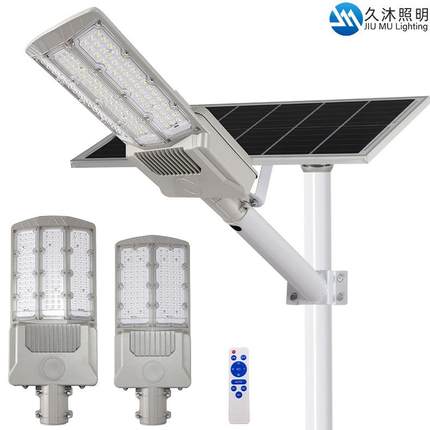 热销太阳能路灯300W道路工程大功率led太阳能灯500W外贸