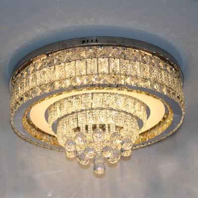 现代简约卧室灯书房灯水晶吸顶灯K9Crystallight