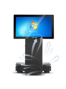 双屏收体打印重一银体机水果称生鲜店超市电子PC打印秤重SIN-T600