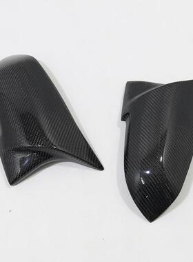 适用于宝马F20F30F31234系20FF22F3后0F32改M碳纤维角视镜壳牛镜